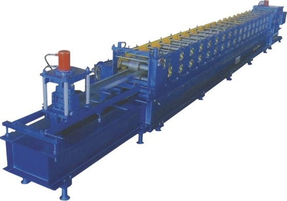 PLC Touch Screen Control Carbon Steel Purlin Roll Forming Machine For 1.5 - 3.0mm Thickness